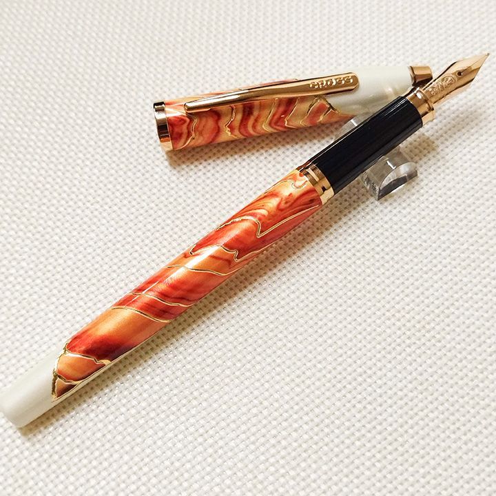 ◇◇Pelikan ペリカン 万年筆セット 12C-500 インク・箱付 1000