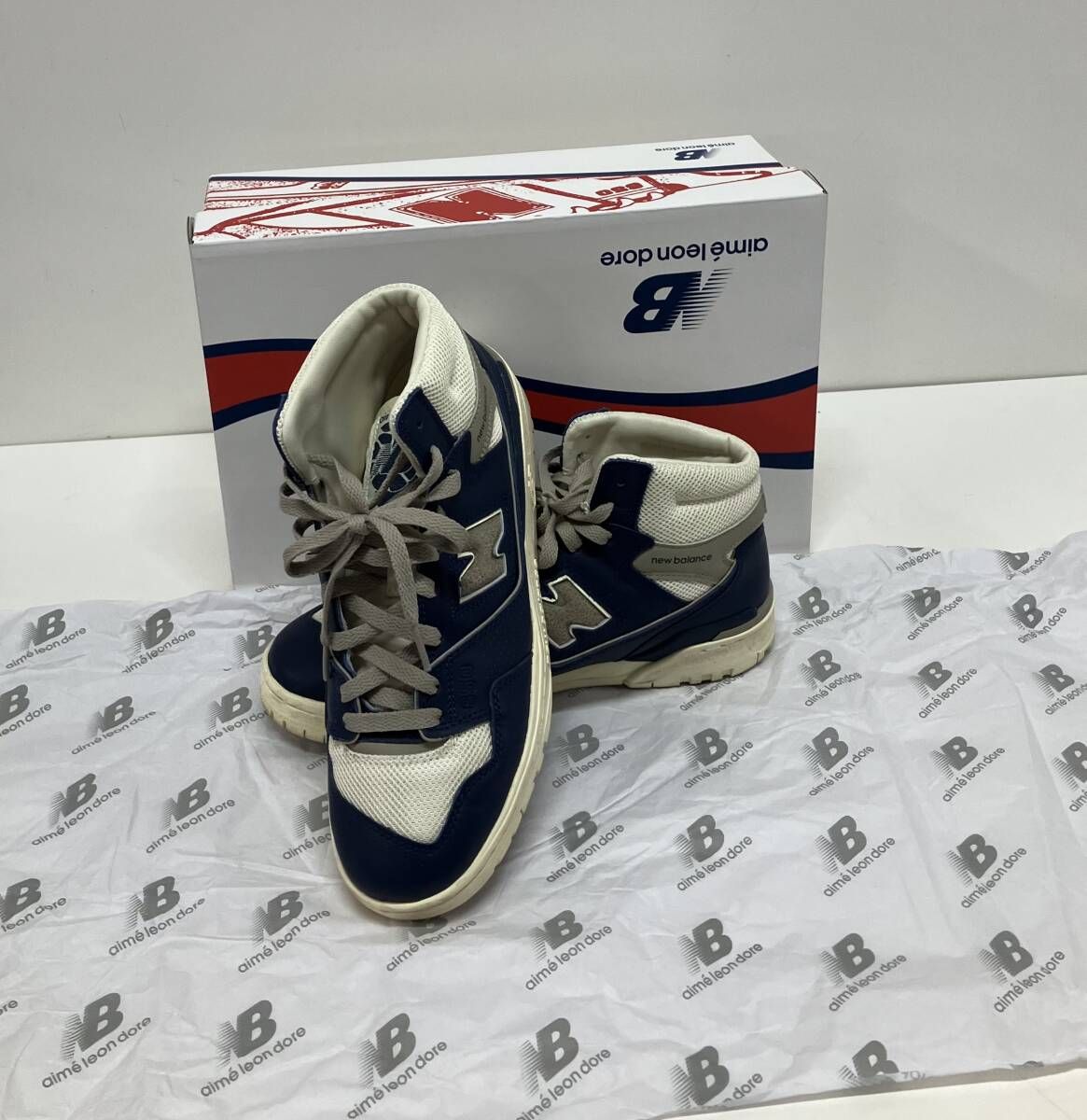 シューズ(男性用) NewBalance650R AimeLeonDoreClassicPine 楽天市場】NEW BALANCE ニューバランス AIME LEON DORE X 650R