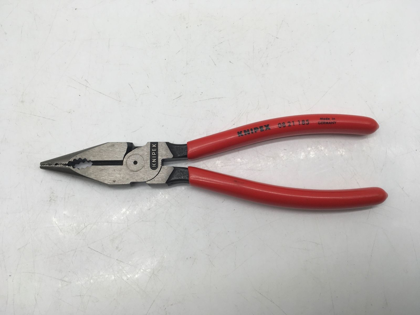 中古品】〇KNIPEX/クニペックス ニードルノーズペンチ 0821-185