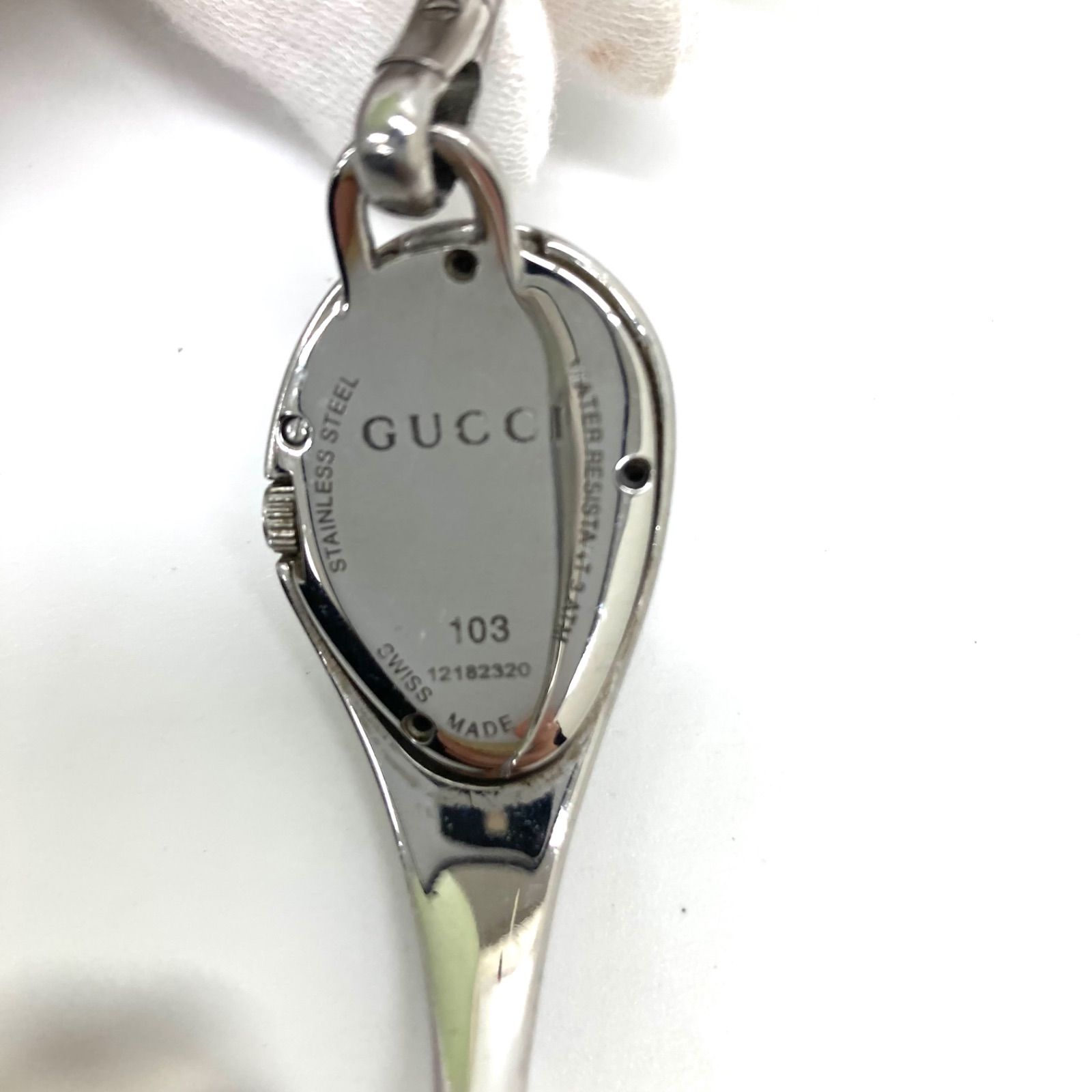 GUCCI 103 アナログ腕時計 シルバー ◇GUCCI◇グッチ 腕時計 103 シルバー ジャンク品 - メルカリ