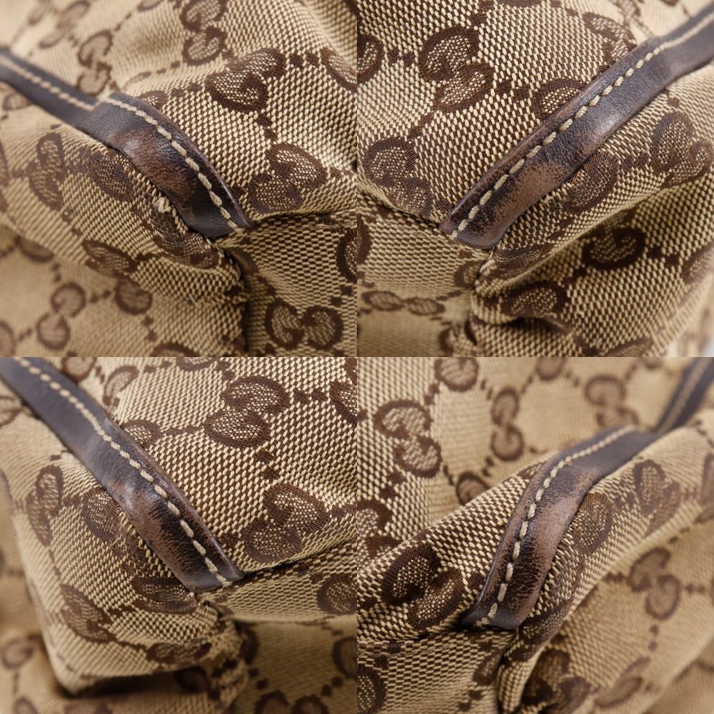 GUCCI グッチ アビーライン 190525 GGキャンバス 茶 レディース ショルダーバッグ DECORATOM_COM_BR