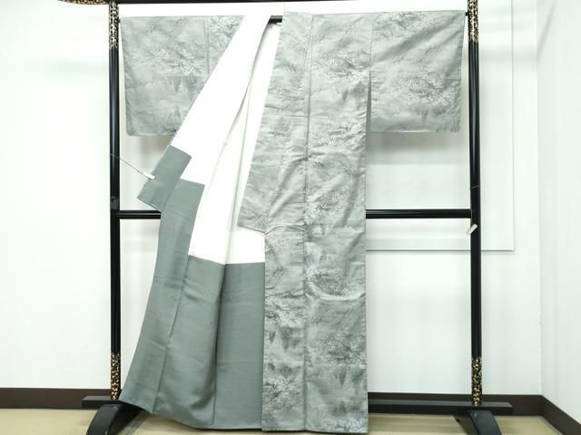 平和屋着物 上 都喜ヱ門 本場大島紬 9マルキ 総絣 風景文 藤絹織物謹製 ♥ CZAA3733s5