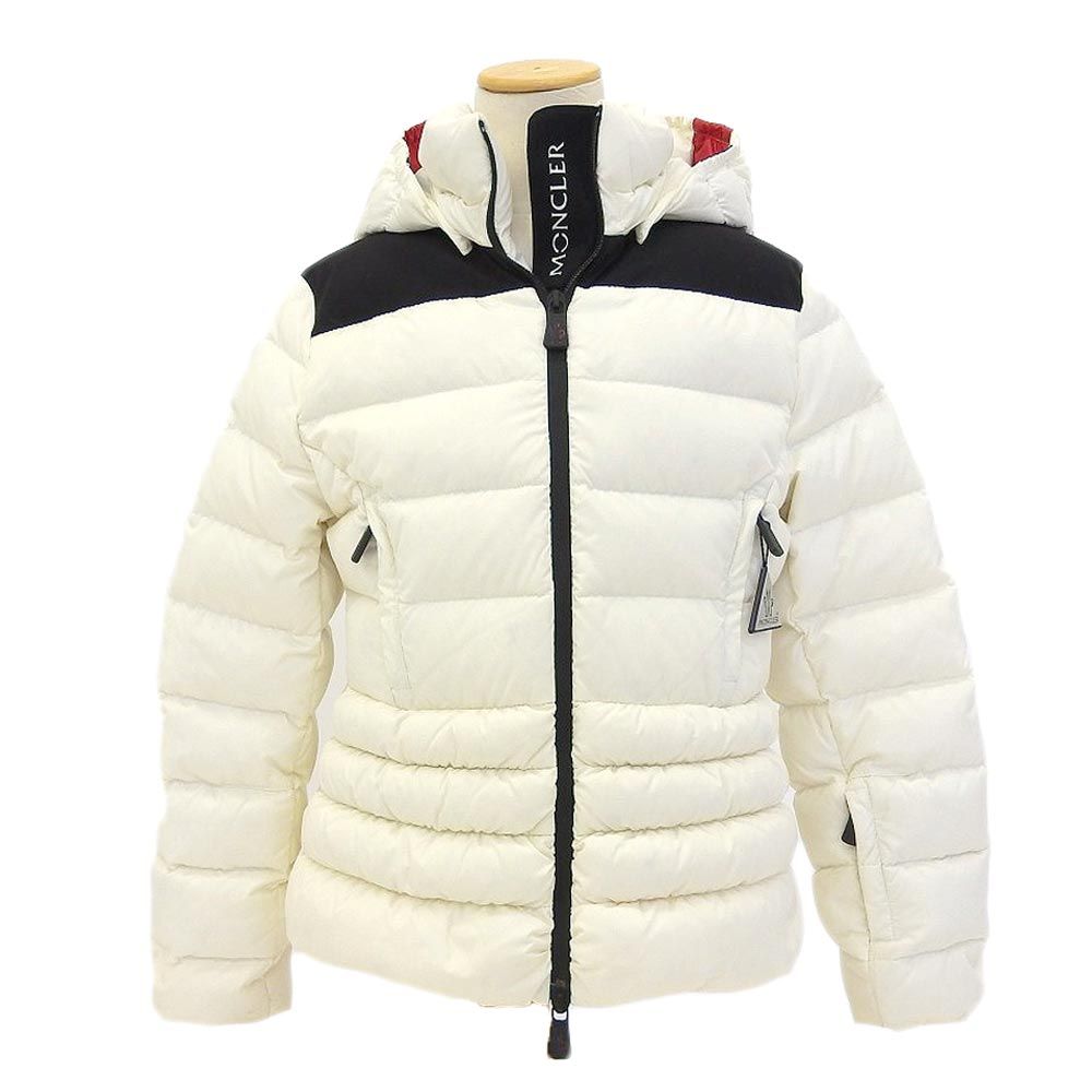 本物保証】 モンクレール MONCLER ダウン ジャケット 白 黒