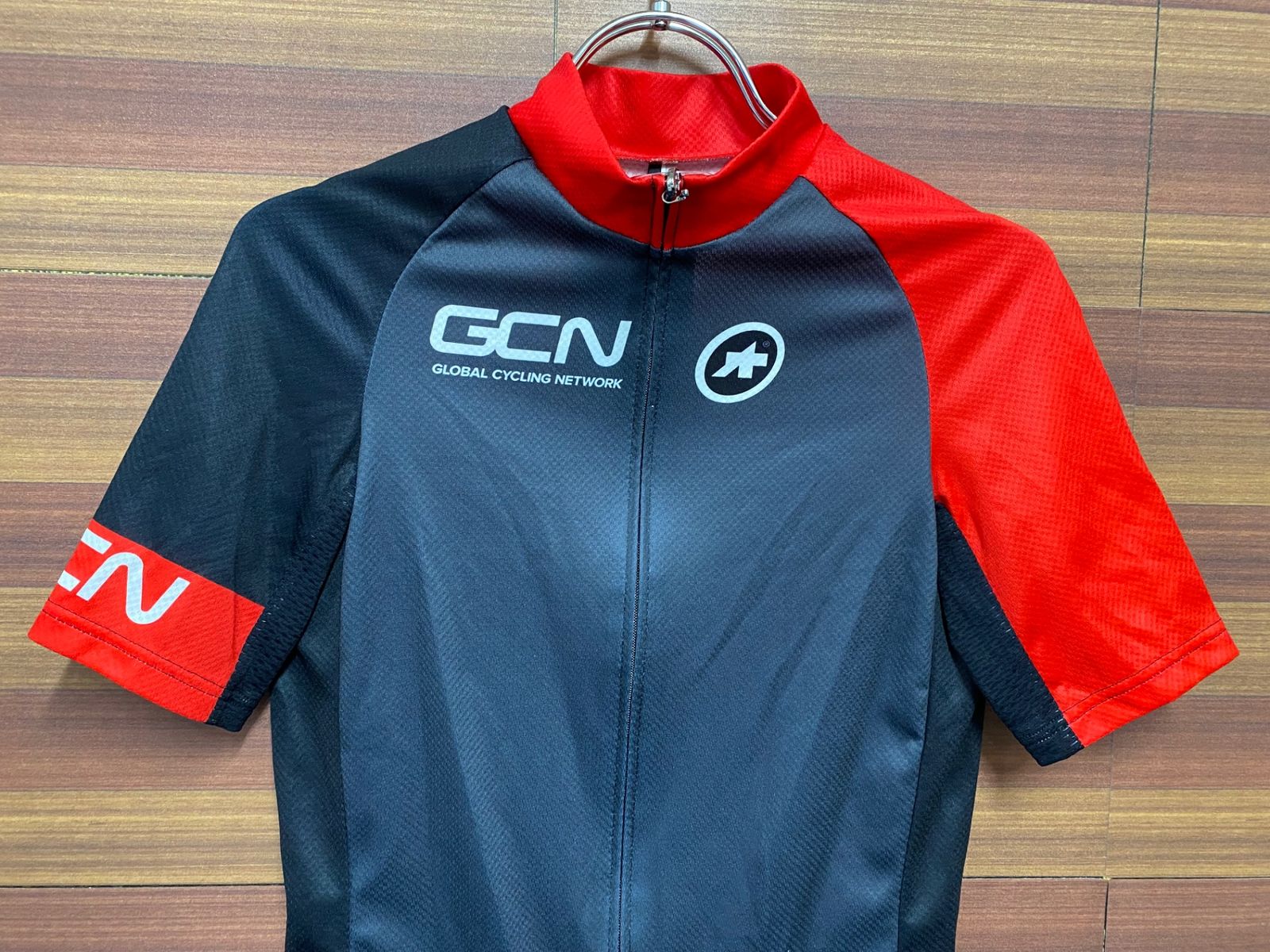 アソス　サイクルジャージ  GCN仕様 IA613 アソス ASSOS GCN 半袖 サイクルジャージ XS ブラック