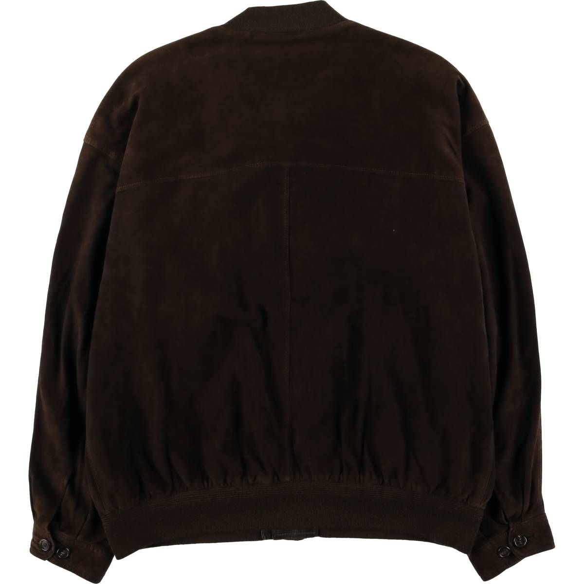 古着 CREATION HEEG スエードレザーブルゾン メンズXXL相当 eaa589966