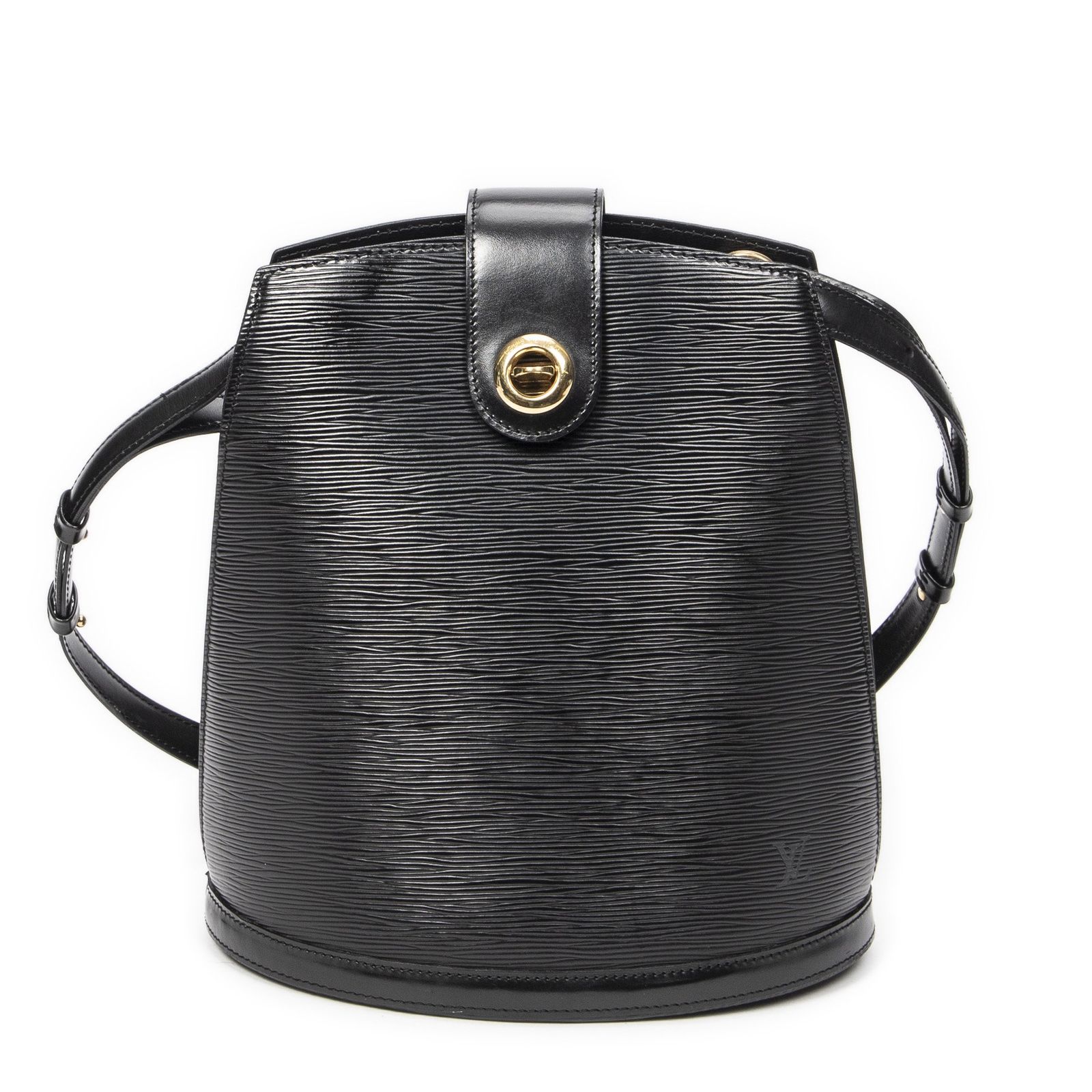 [中古] LOUIS VUITTON ルイヴィトンクリュニー黒エピAB