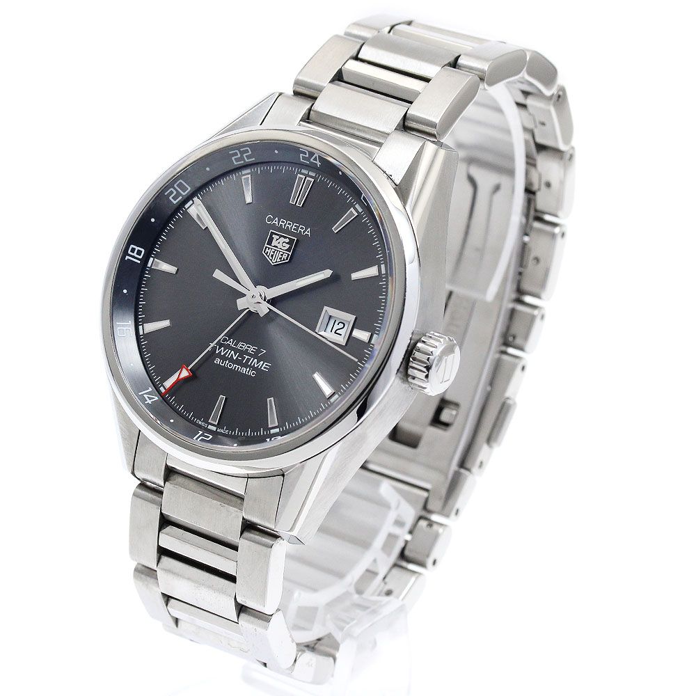 タグホイヤー TAG HEUER WAR2012-0 カレラ ツインタイム キャリバー7  
