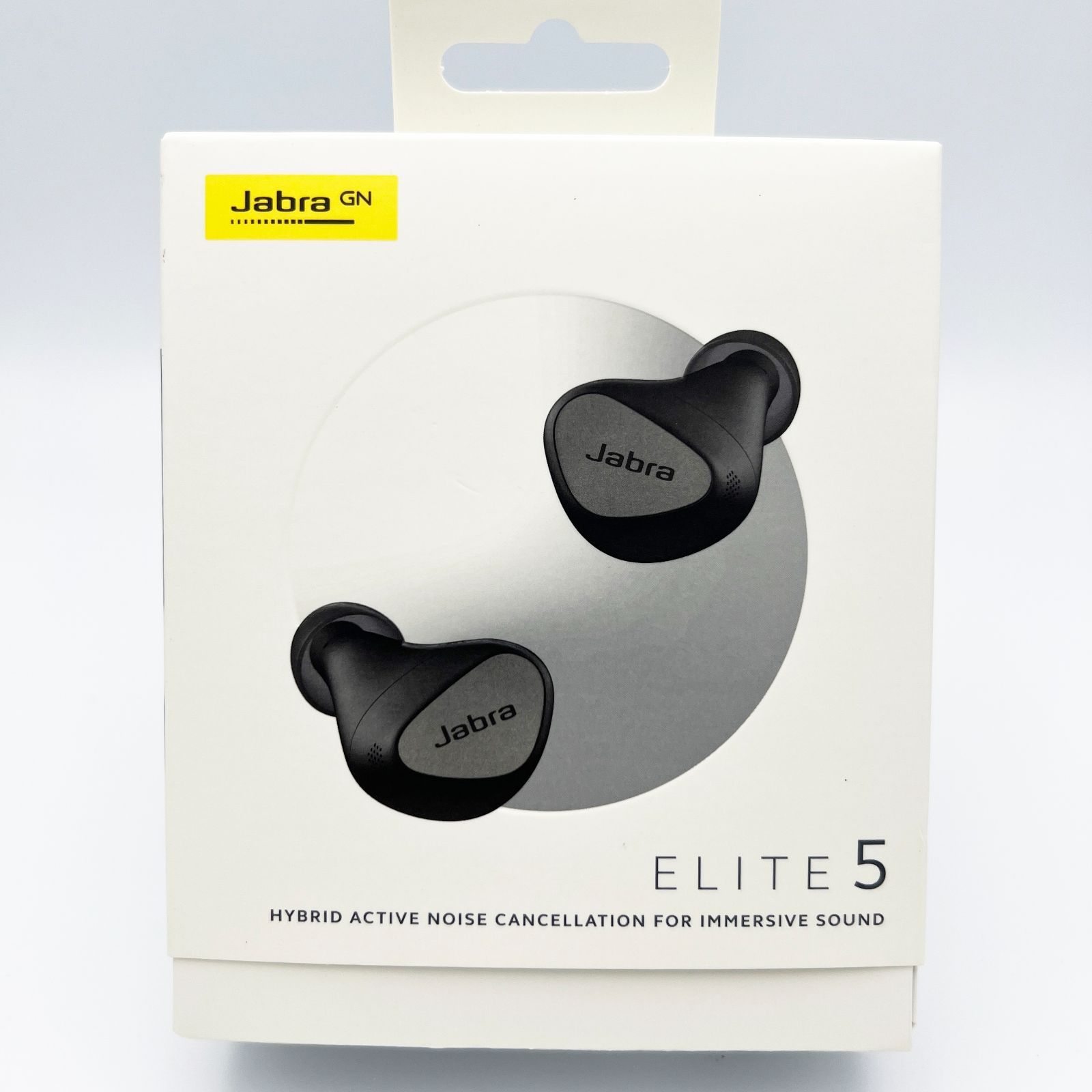 未開封 Jabra ジャブラ フルワイヤレスイヤホン Elite 5 チタニウムブラック 100-99181000-40