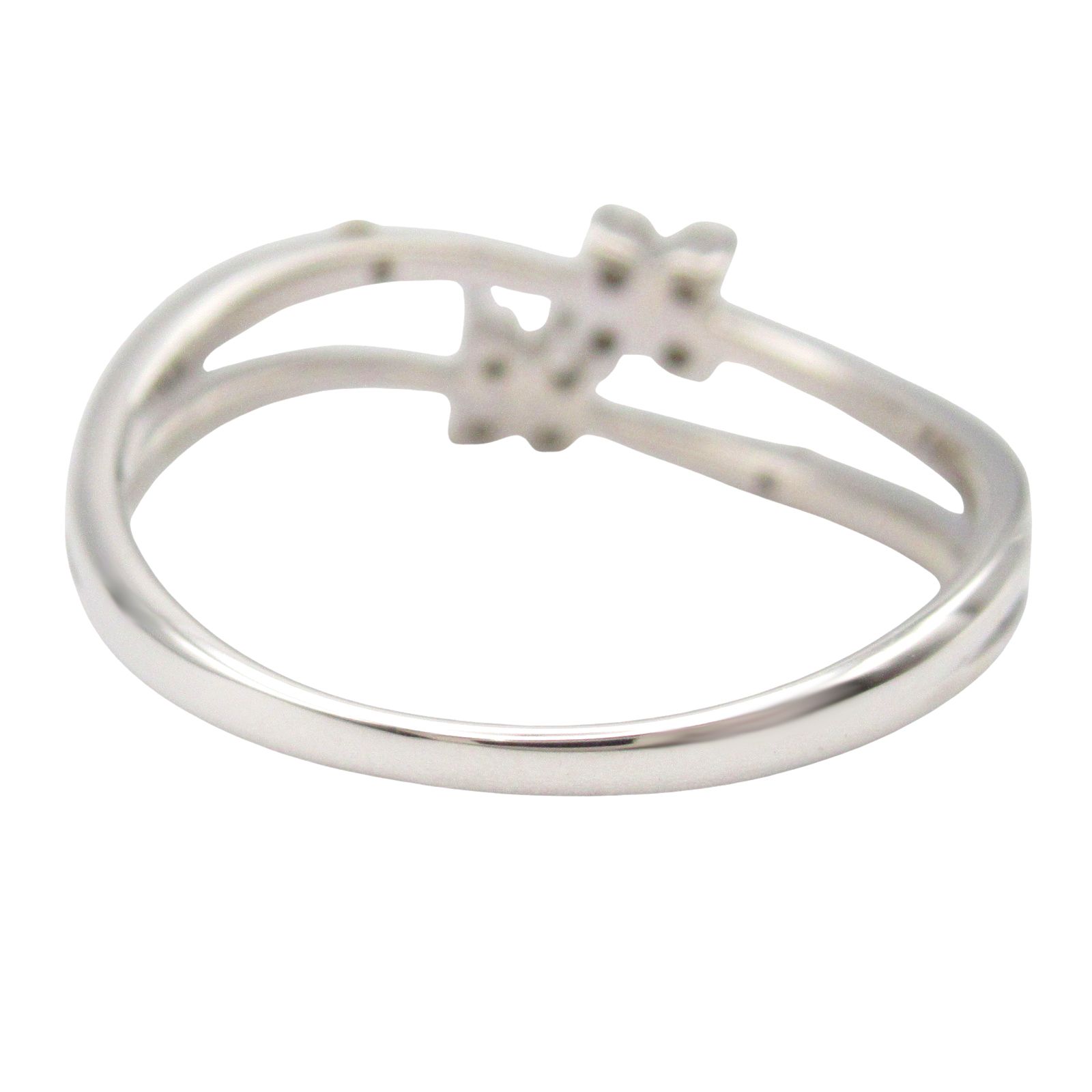 ジュエリー JEWELRY リング・指輪 ダイヤ リング ﾀﾞｲﾔ 2.2g #11 K18WG  