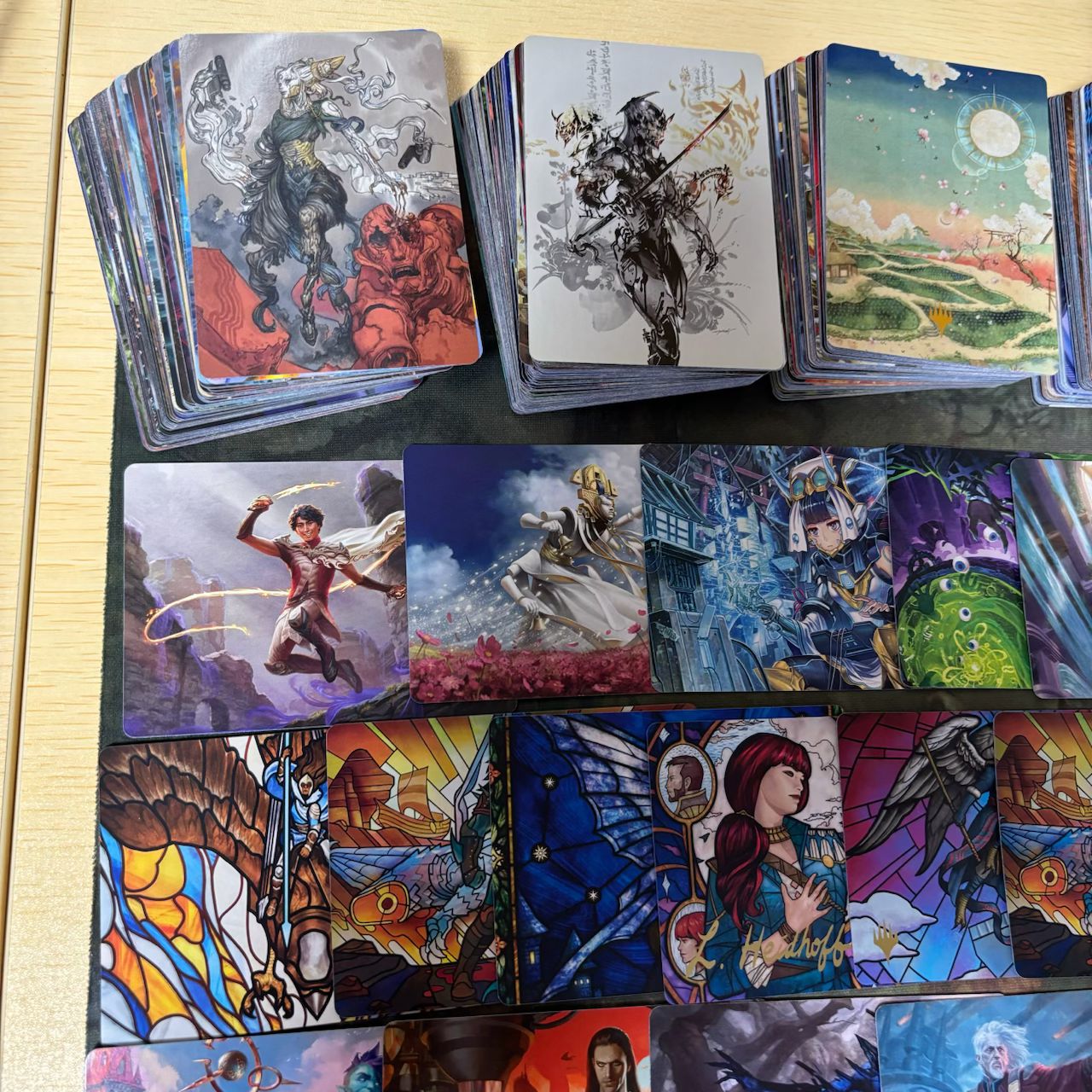 MTG イラストカード 大量まとめ売り サイン nvq35 14 アートカード イラストコレクション 345枚 大量 まとめ