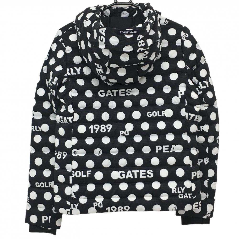 PEARLY GATES フード付きジャケット 89 ブラック PEARLY GATES フード付きジャケット 89 ブラック 超美品】パーリー