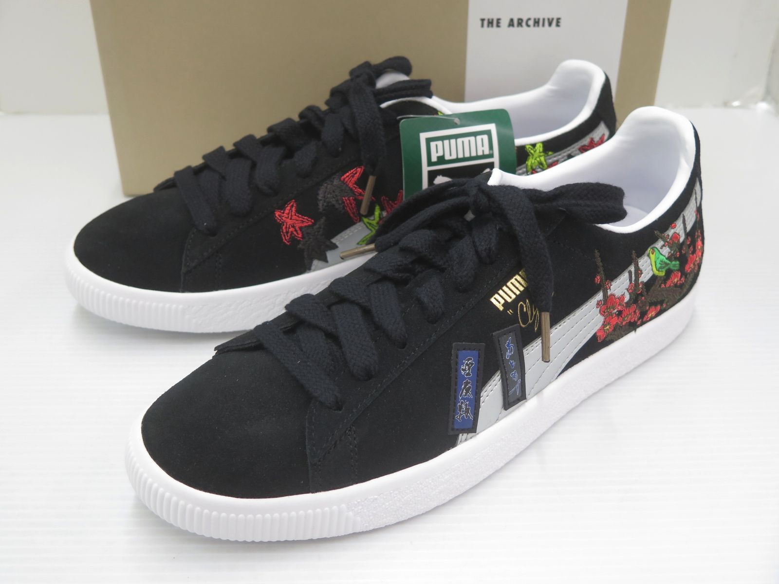PUMA×atmos×Shido Akama プーマ/アトモス/赤間紫動 394415-01 CLYDE スニーカー　未使用美品　28.5