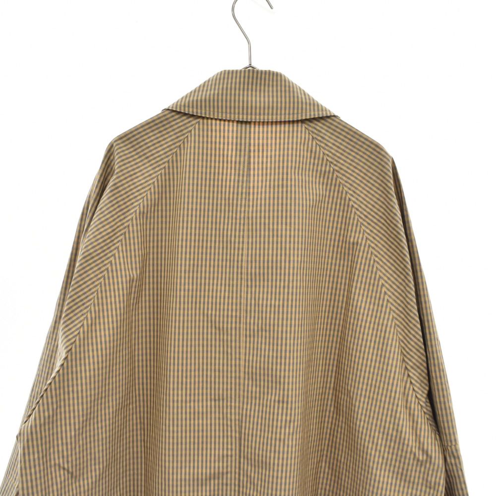 AURALEE (オーラリー) 19SS FINX WEATHER CLOTH CHECK COAT フィンクス