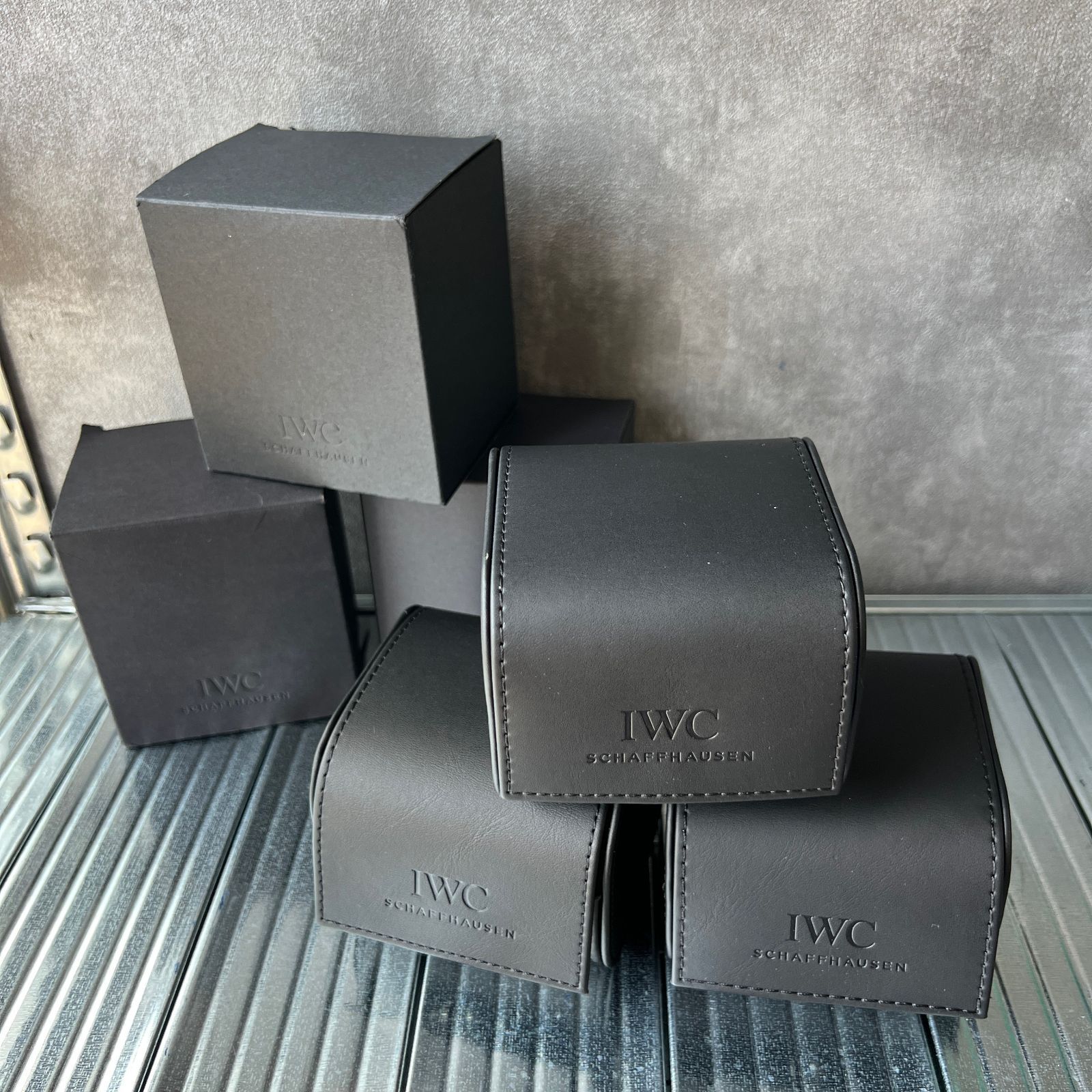 アイダブリューシー IWC まとめ売り 空箱 修理時計ケース BOX 6PSET