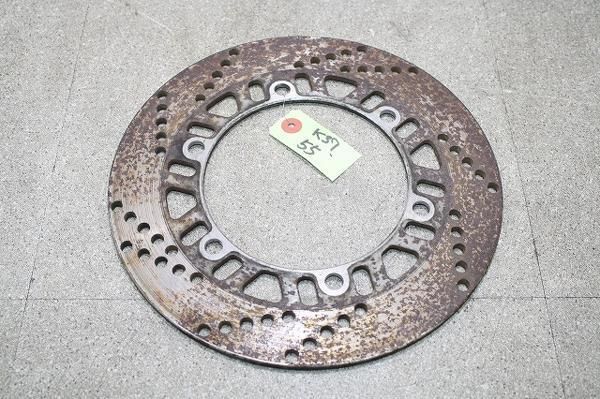 カワサキGPZ400RZX400DリアディスクローターK37-55