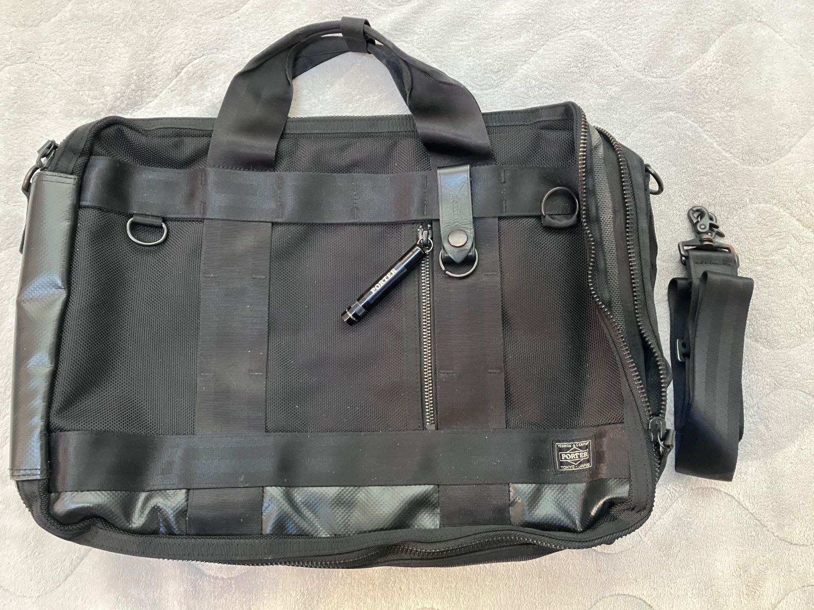 【美品】PORTER 吉田カバン　ポーター　ヒート　3way ブリーフケース　リュック　ビジネスバッグ