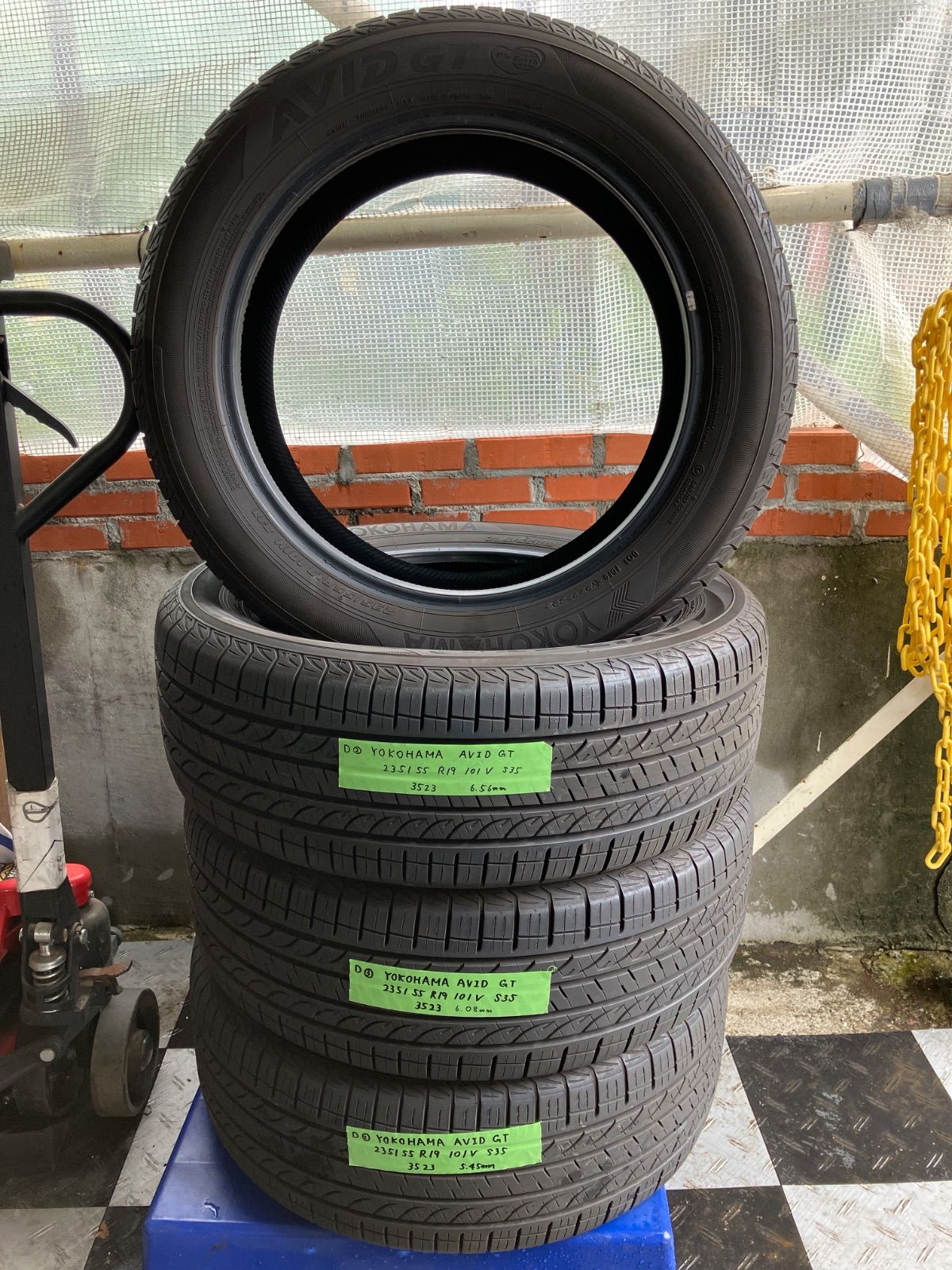 み 235|55 R19 2025年製 YOKOHAMA AVID GT S35 ヨコハマエイビット S35 タイヤ4本セット
