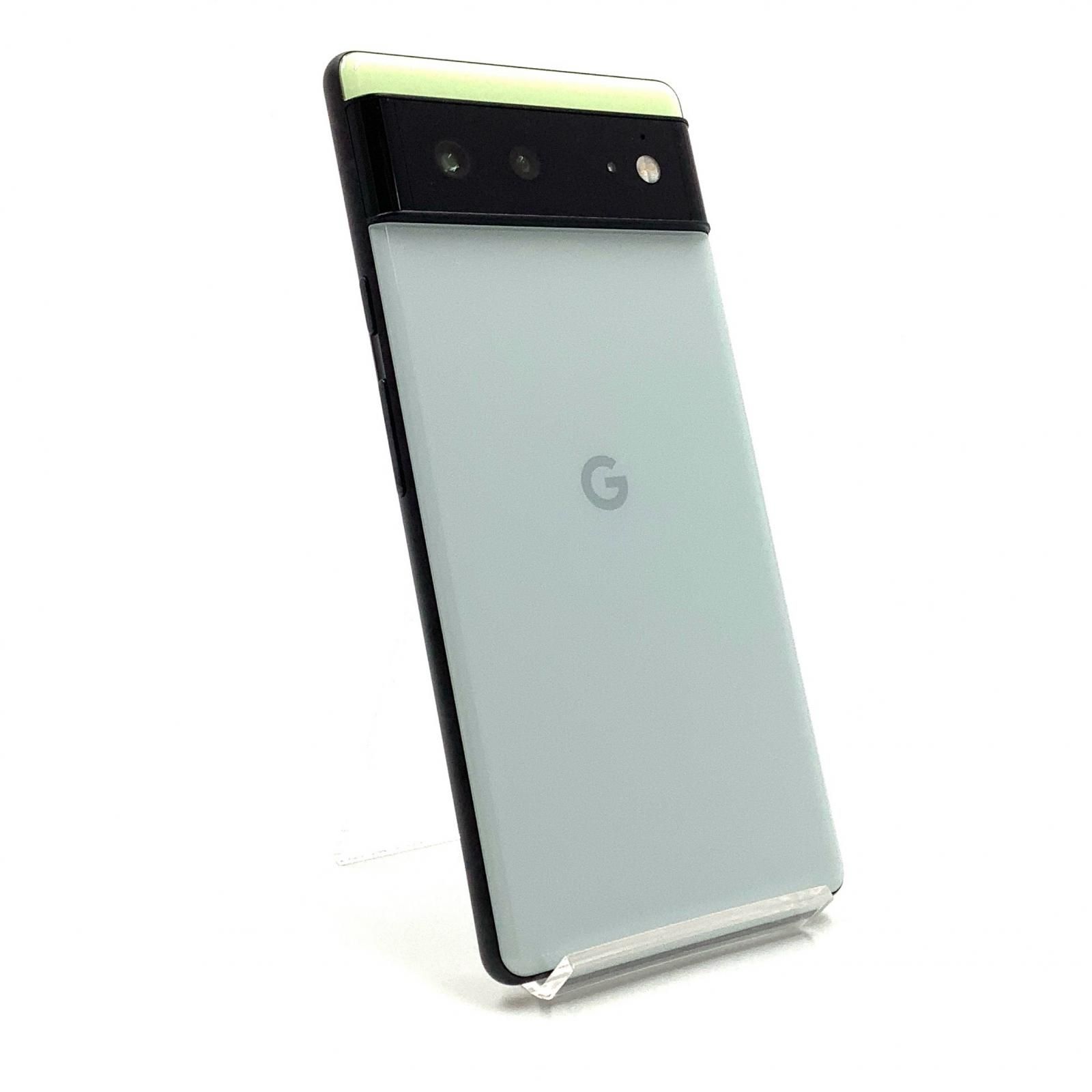 Google Pixel 6 128GB Sorta Seafoam SIMフリー GR1YH 白ロム 動作確認 