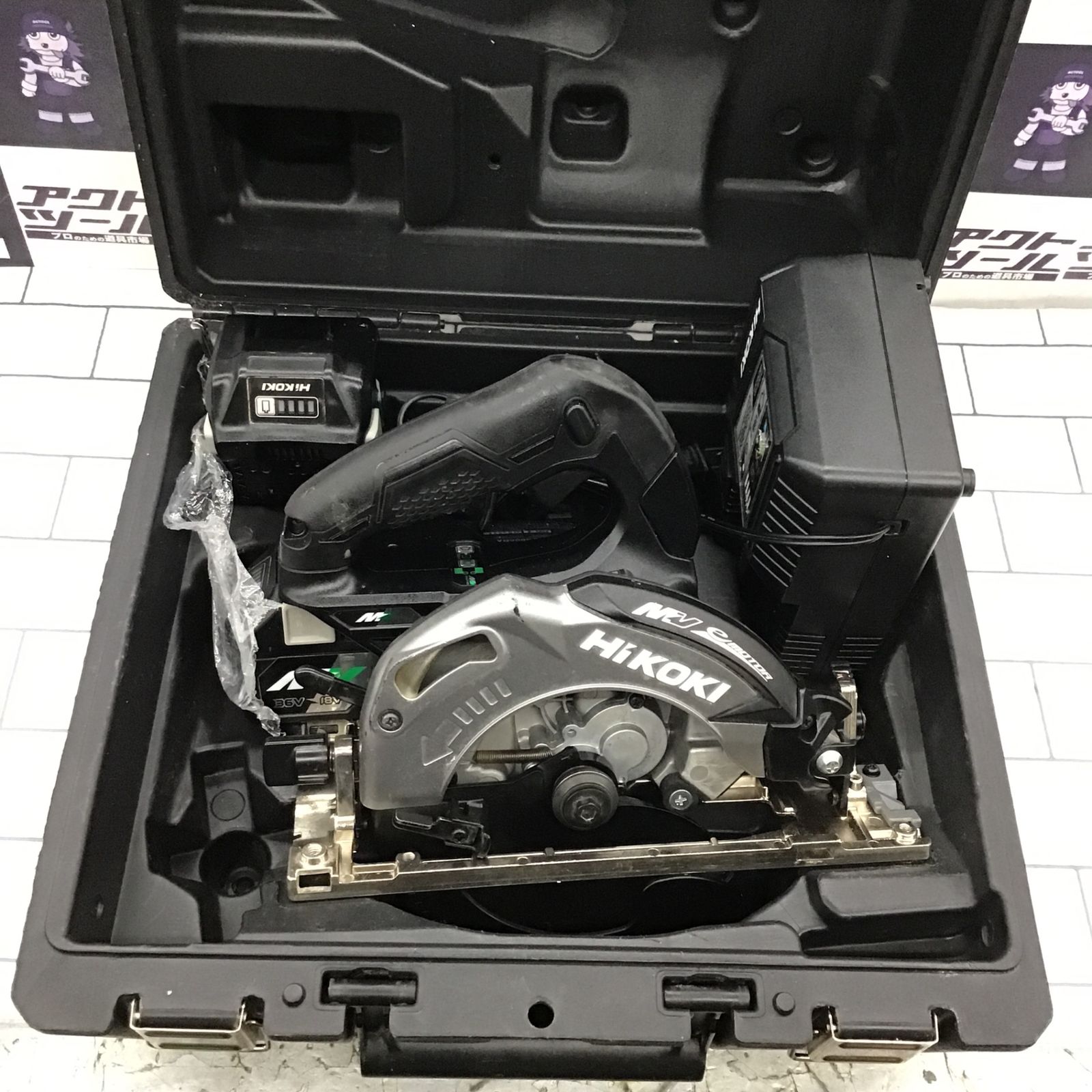 ハイコーキ(HIKOKI ※旧:日立工機) コードレス丸のこ C3606DA(2XPB)(K)【所沢店】