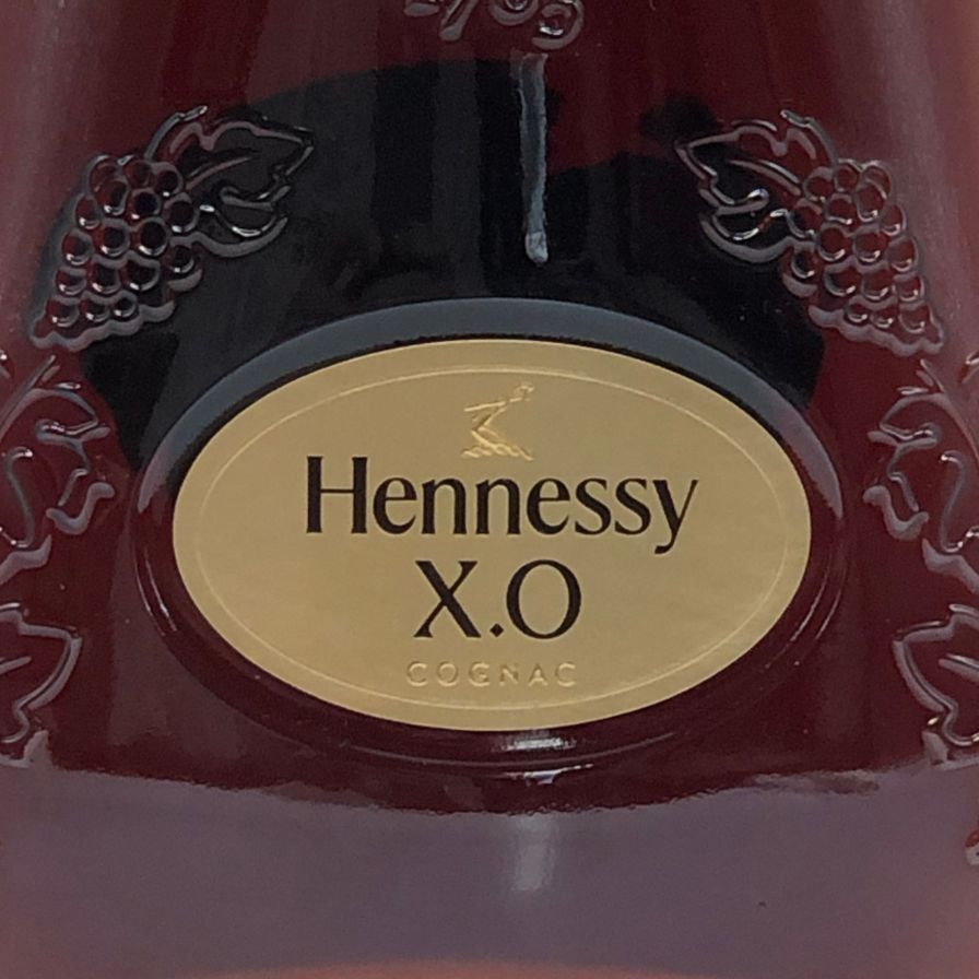 ヘネシーXO 金キャップ オリジナルクリアボトル 700ml【F1