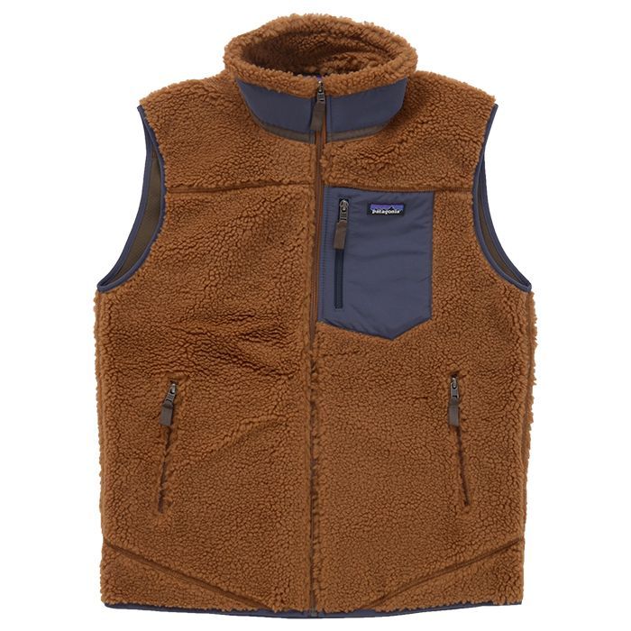 Patagonia パタゴニア Men’s Classic Retro-X Vest 23048 NAT / PEPU / NENA / PEBG / BRBN / DNSQ メンズ クラシックレトロX フリースベスト アウトドア 売れ筋 シェルターブラウン