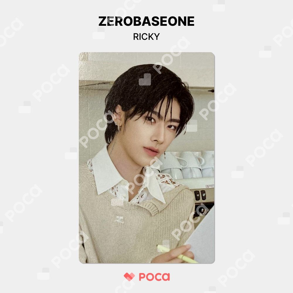 KCON アーティストトレカ　リッキー ZEROBASEONE リッキー トレカ YOUTH IN THE SHADE JUMPUP
