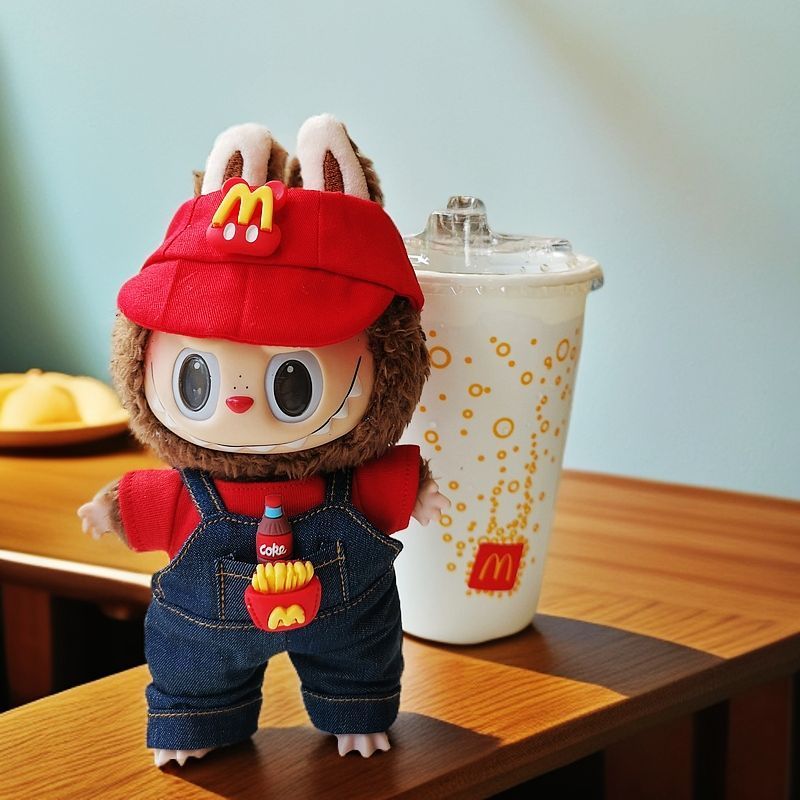正規品　labubu コスチューム付き ぬいぐるみ10cm LABUBUコスチューム 17CM 着ぐるみぬい服