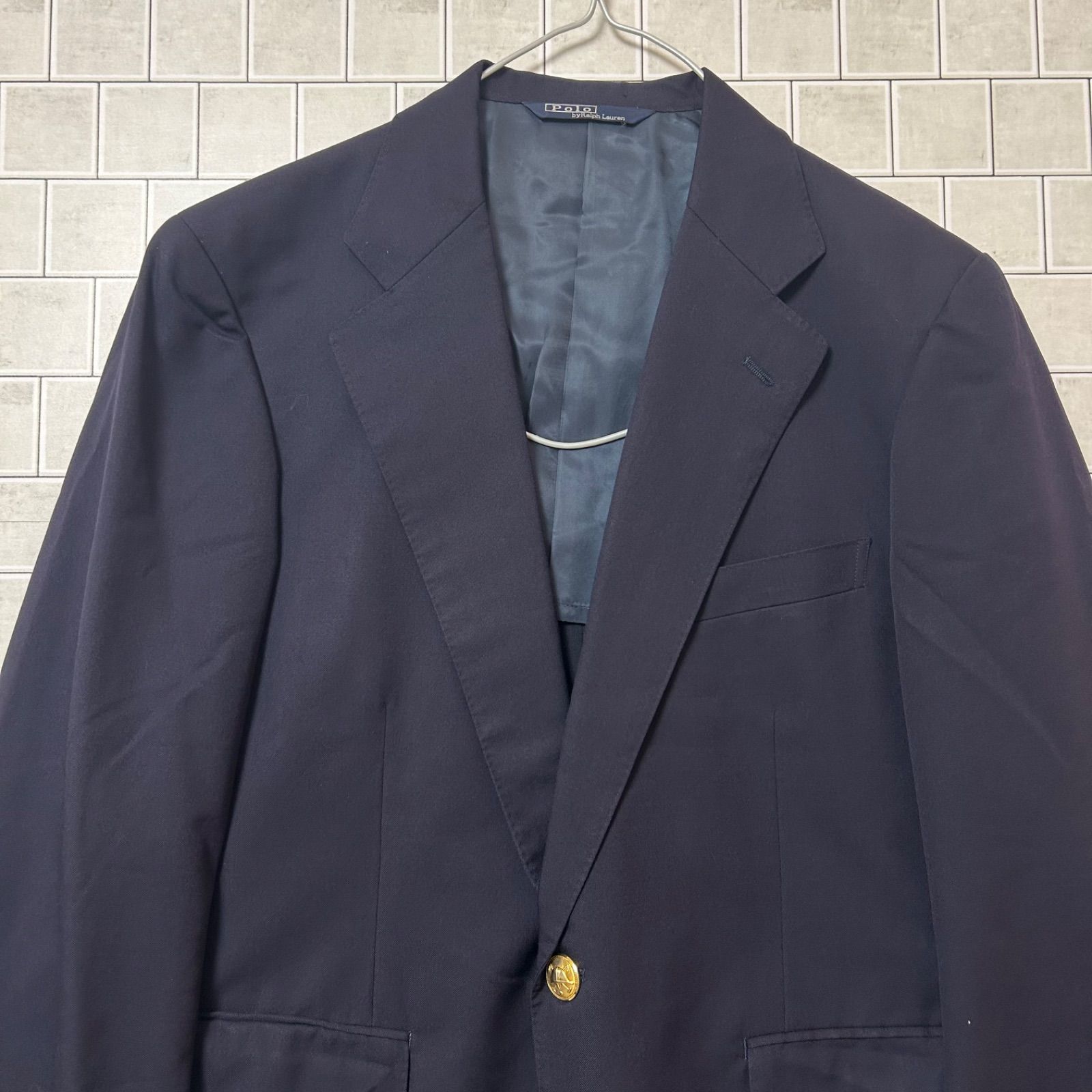 Polo by Ralph Lauren 紺ブレ 金ボタン 90s 三角タグ POLO RALPH LAUREN(ポロラルフローレン) 80's ~ 90's Gold
