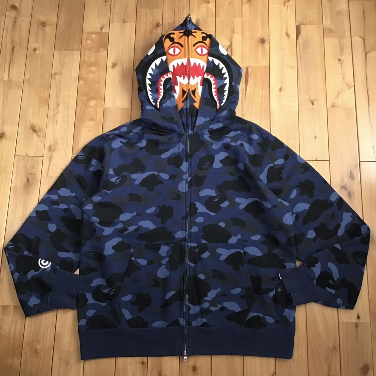 BAPE CAMOエイプ シャークパーカー Mサイス01メンズ