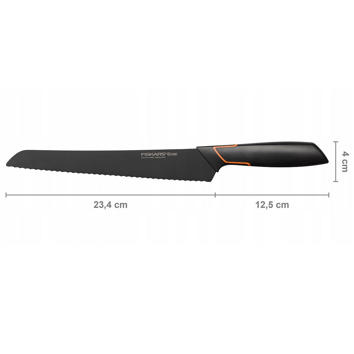 フィスカース エッジ FISKARS Edge 978305 1003093 ブレッドナイフ パン切り包丁 23cm ブラック