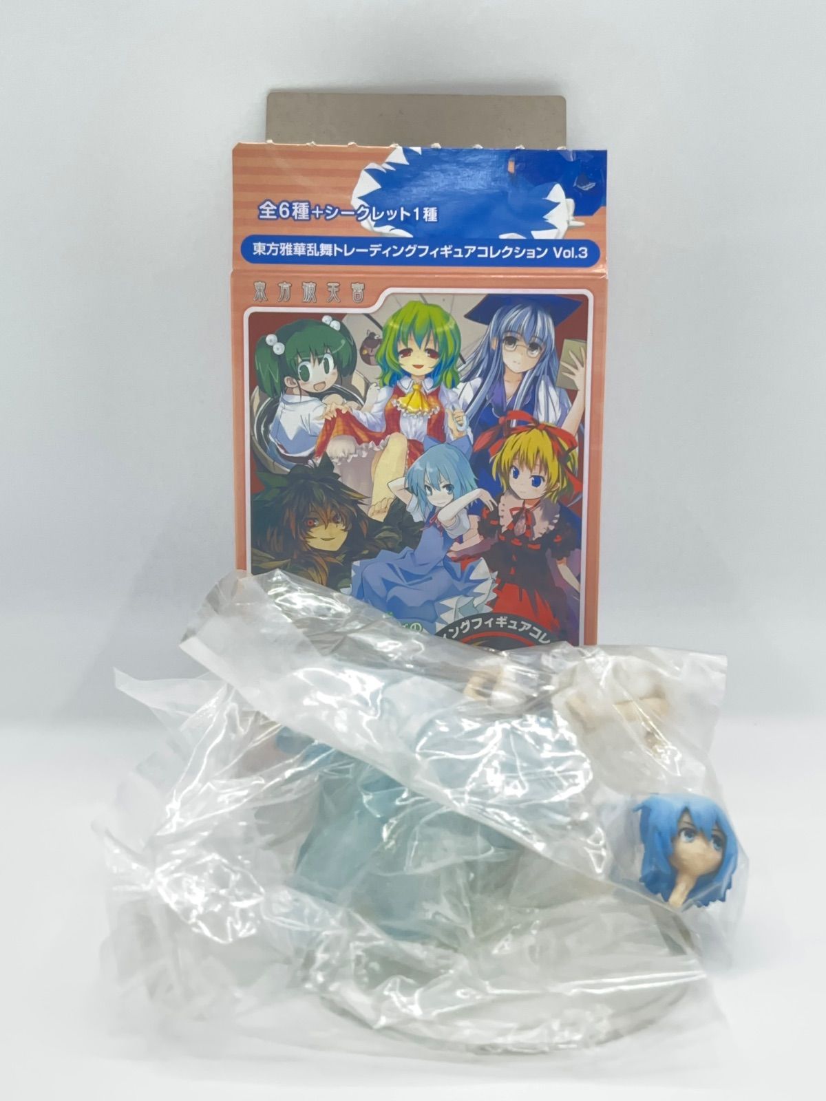 東方プロジェクト トレーディングフィギュア 東方雅華乱舞 その他 まとめ売り 内部未開封 東方雅華乱舞 チルノ トレーディングフィギュア 東方