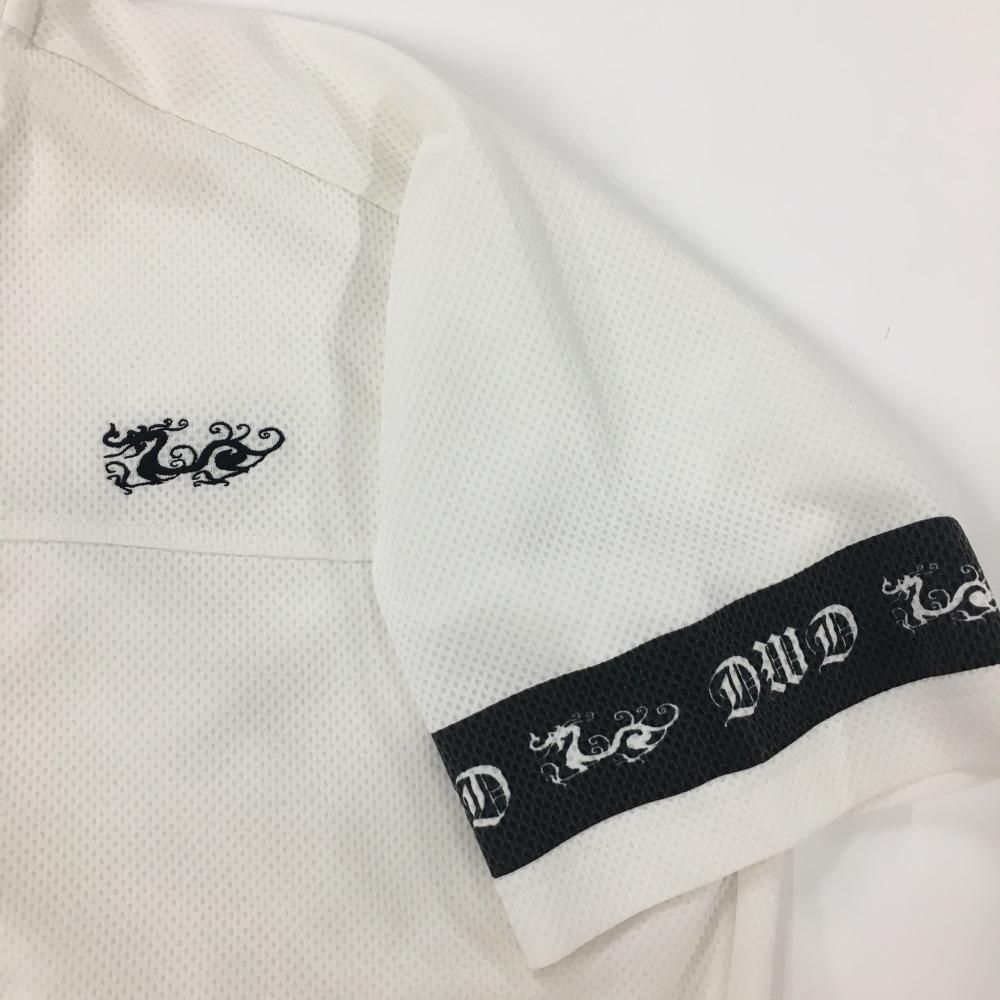 ダンス・ウィズ・ドラゴンロゴプリント ホワイトシャツ サイズ4