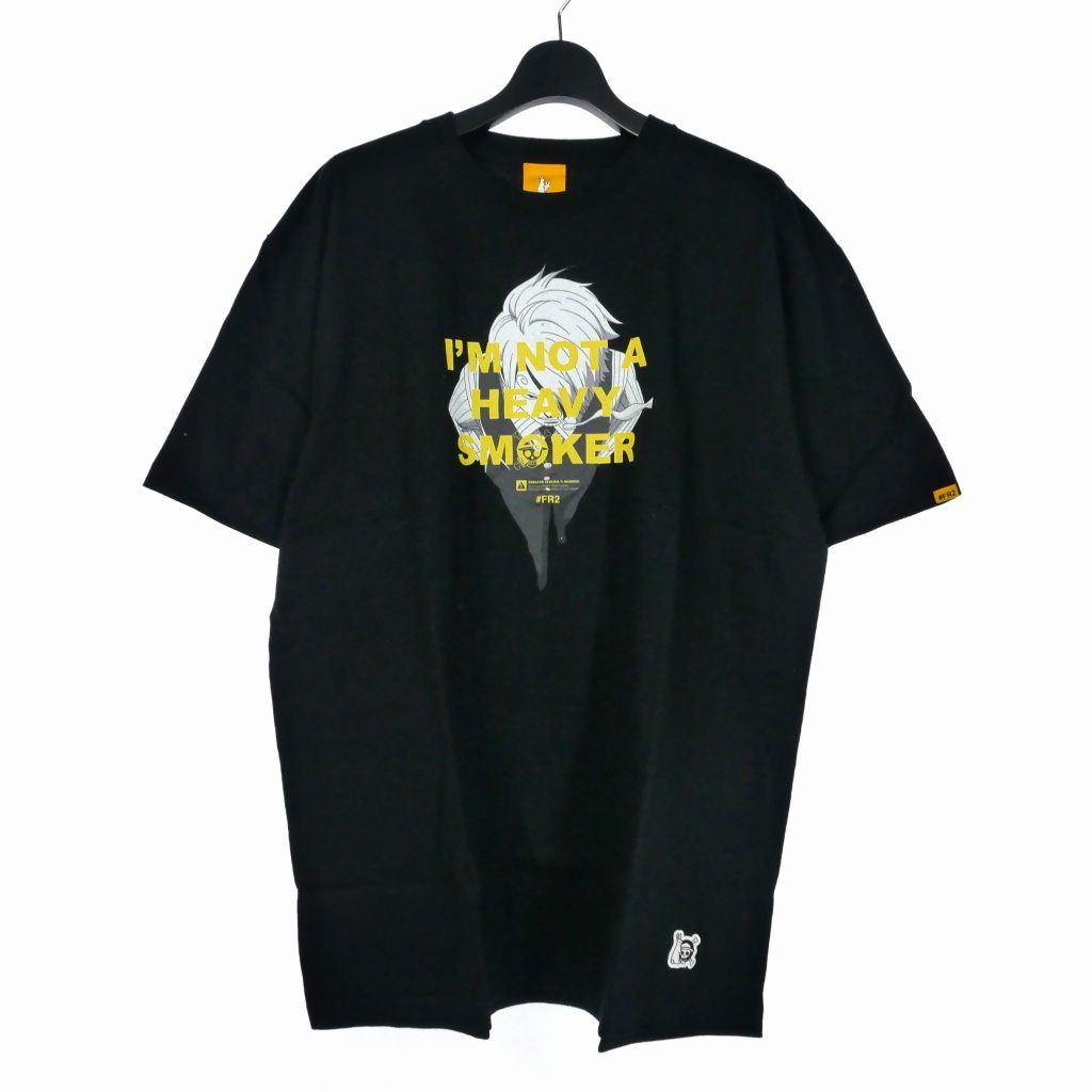 FR2×ONE PIECE ワンピース サンジ Tシャツ 半袖 ブラック M エフアールツー FR2 ワンピース one-piece サンジ プリント Tシャツ