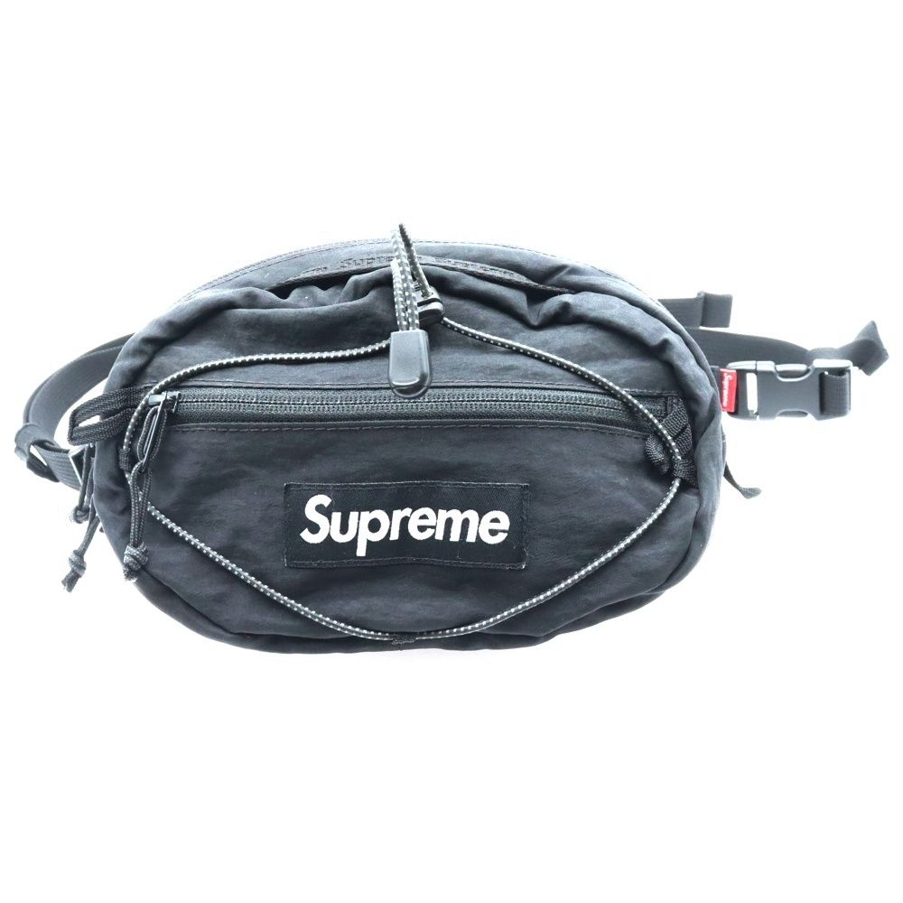 SUPREME シュプリーム 20AW Waist Bag ウエスト ロゴ バッグ ブラック