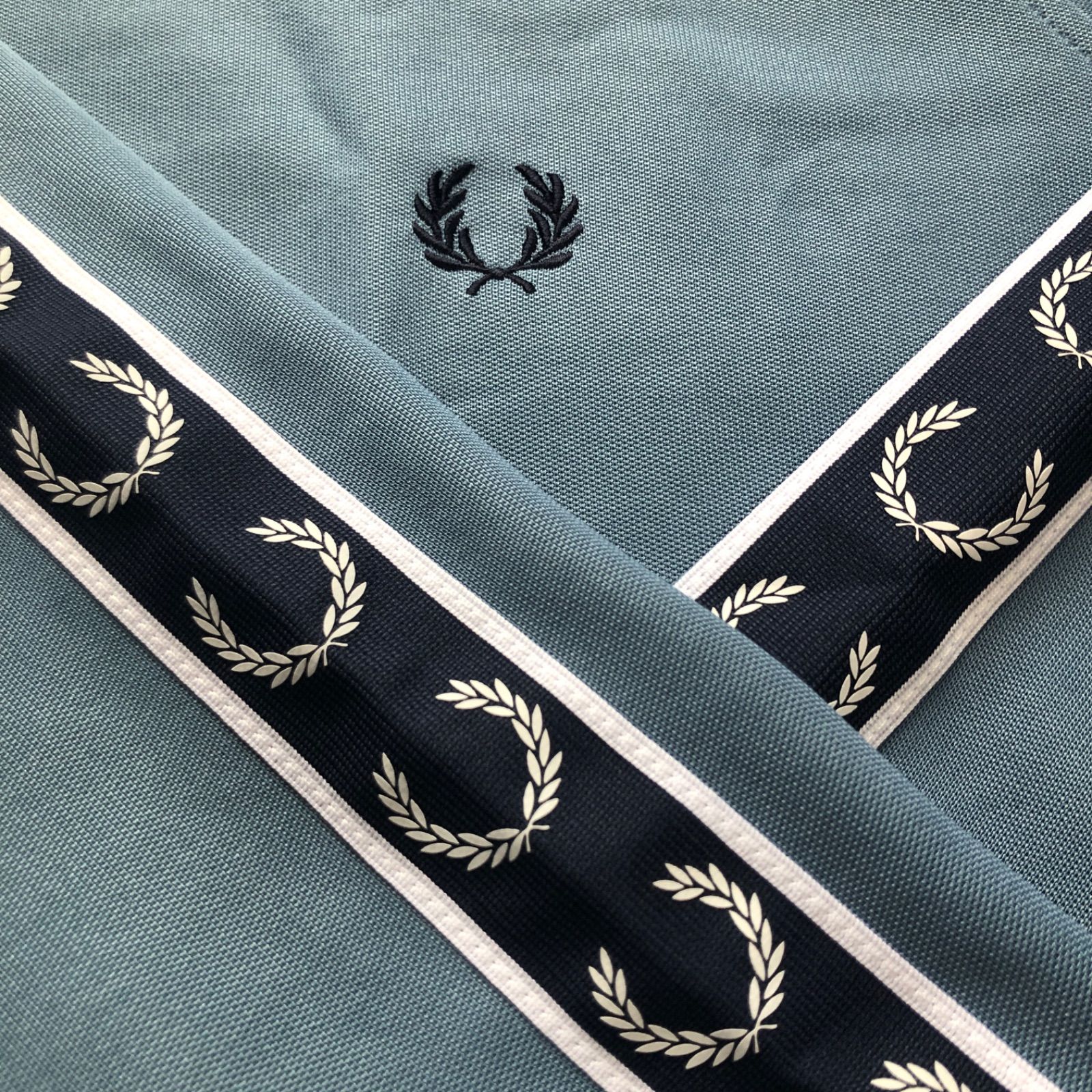 FRED PERRY トラックジャケット アーガイルチェック柄 月桂樹 80s FRED