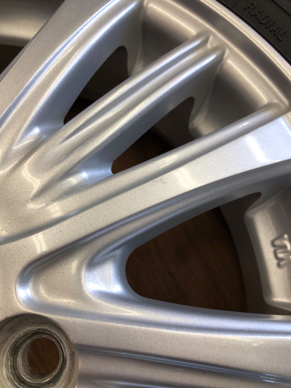 80R13 アルミホイールset