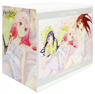 特典系収納BOX キャラクター いのり＆綾瀬＆ツグミ アニメ絵柄描き下ろし全巻収納BOX DVD|Blu-ray ギルティクラウン 1～6巻 ゲーマーズ連動 特典
