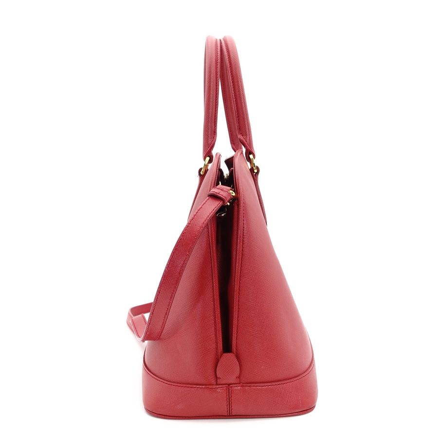 PRADA プラダ 三角ロゴプレート ハンドバッグ ショルダーバッグ