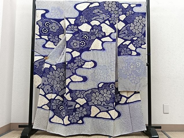 平和屋着物□豪華振袖 総絞り エ霞地紙花文 逸品 BAAK5414sa - メルカリ