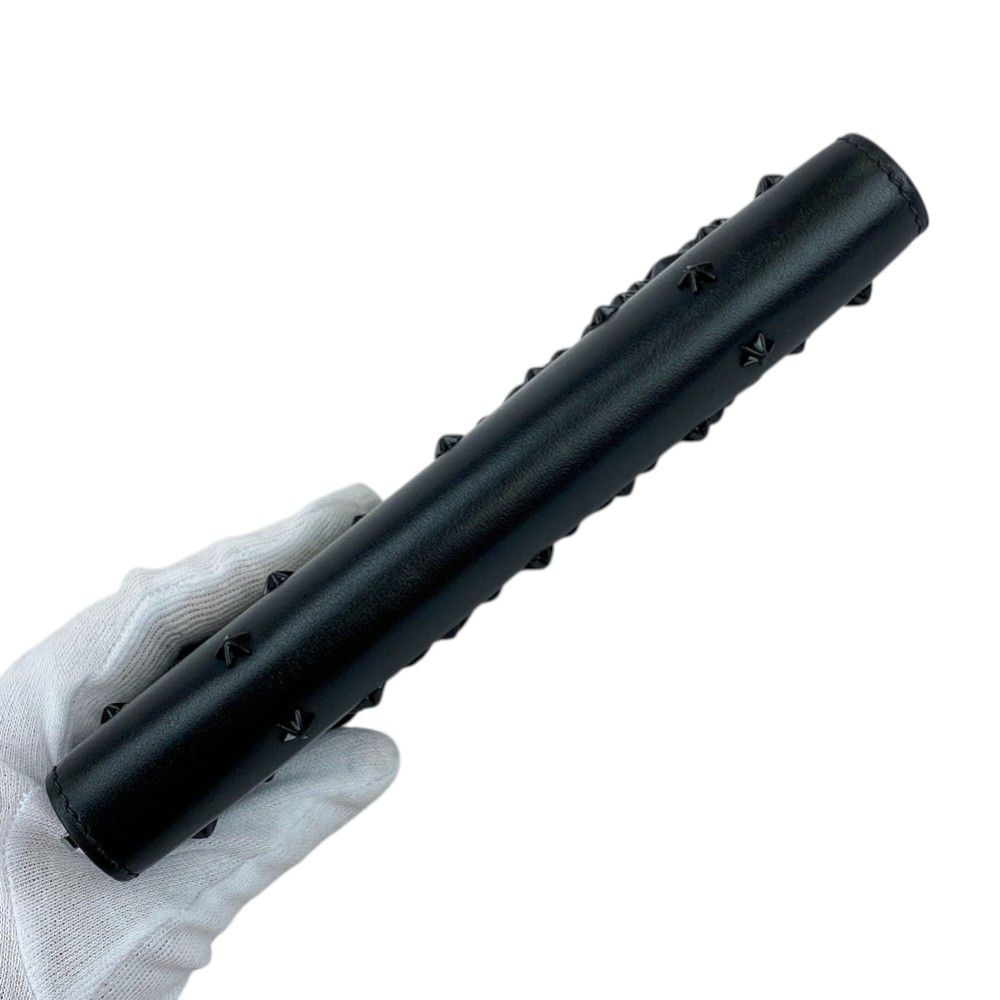 □新同□ ジミーチュウ 長財布 ラウンド サイフ ウォレット スタッズ  