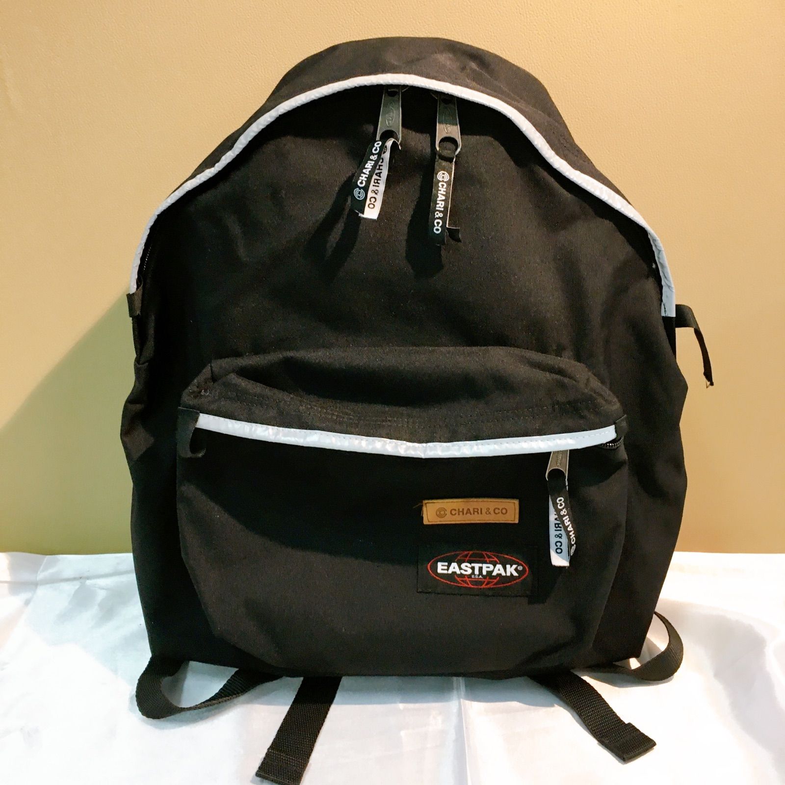 EASTPAK CHARI & CO イーストパック リュック ブラック コラボ - メルカリ