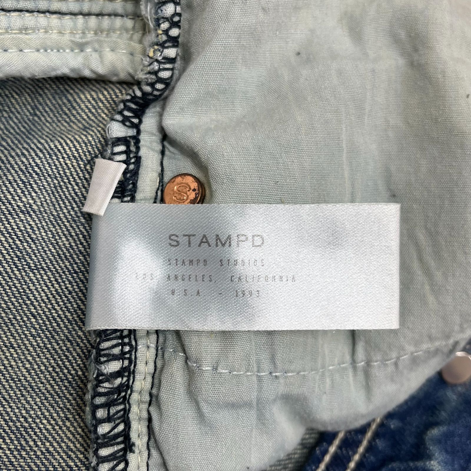 STAMPD スタンプド バイカーデニム スキニー デニムパンツ ジーンズ 
