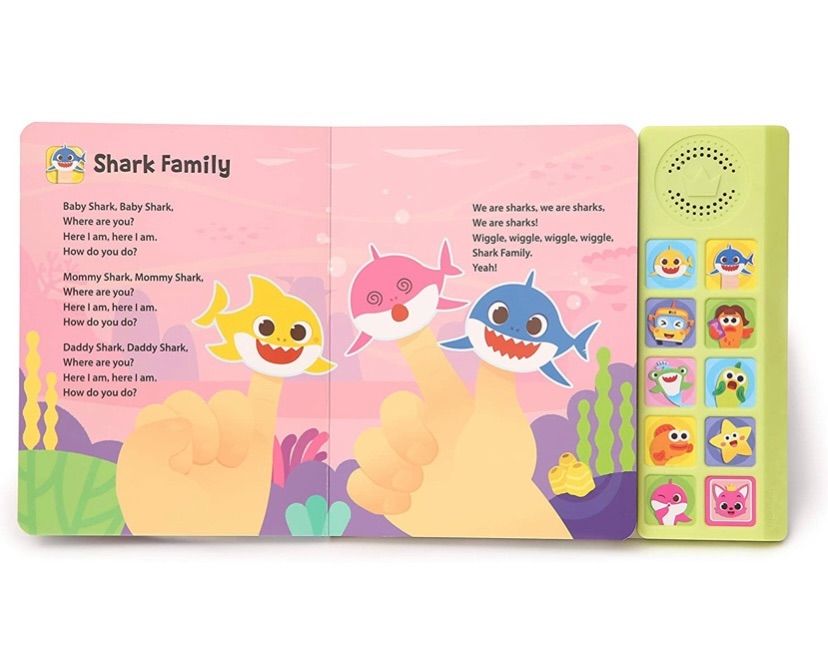 ベイビーシャーク　英語知育絵本 ベイビーシャーク いっしょにうたおう！えいごのうた | BabyShark, 文