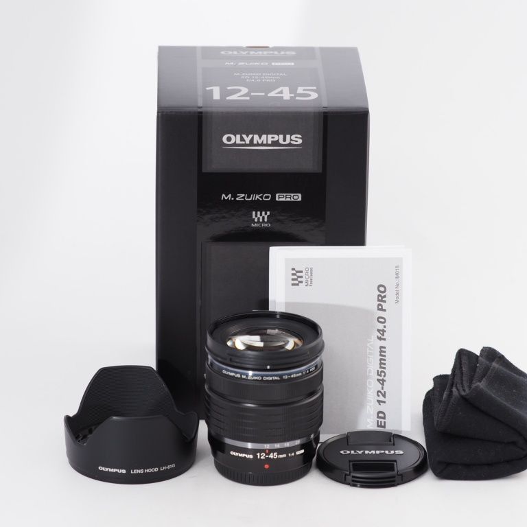 OLYMPUS ED 12-45mm F4.0 PRO ズームレンズ OM SYSTEM M.ZUIKO ED 12