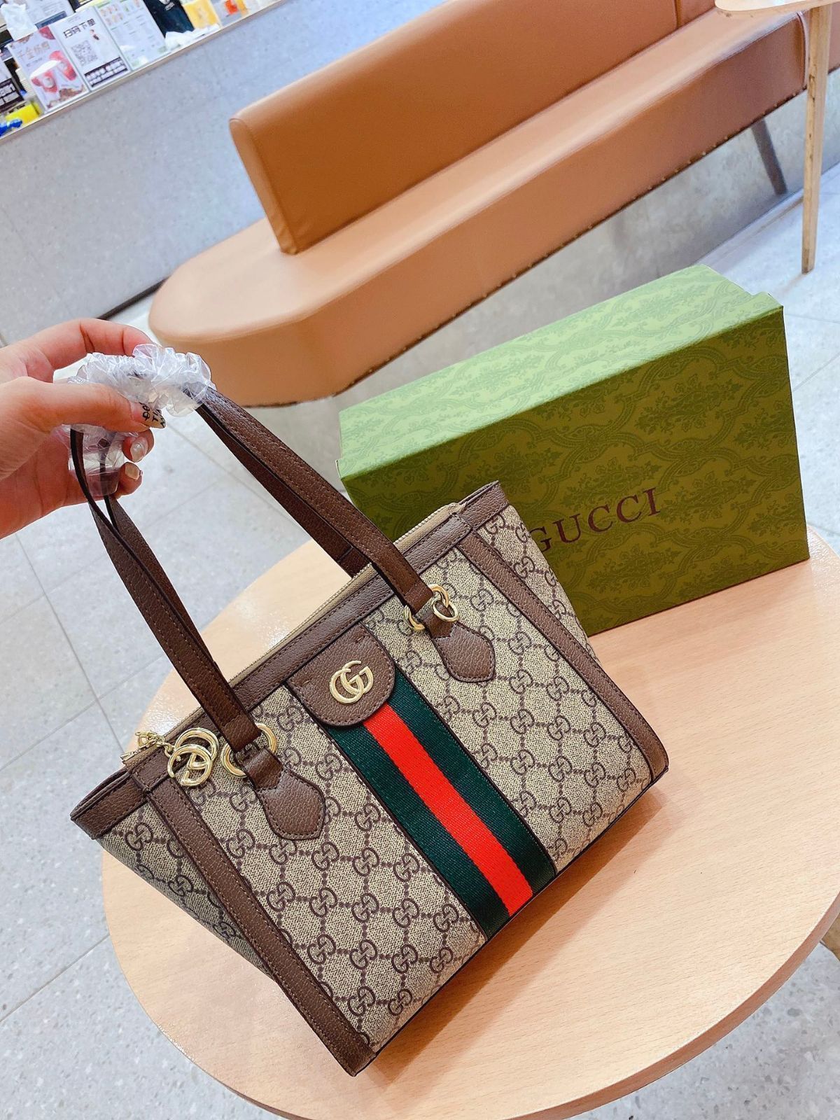 GUCCI グッチ GG METAL L字ファスナー 長財布[品番：SESB0015154