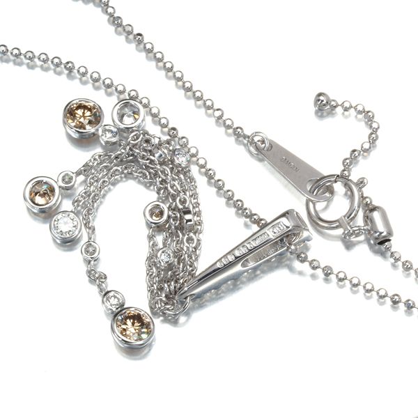 専用JG31★高級 カシケイBEZELダイヤ0.65ct K18BG ネックレス 専用JG31☆高級 カシケイBEZELダイヤ0.65ct K18BG ネックレス