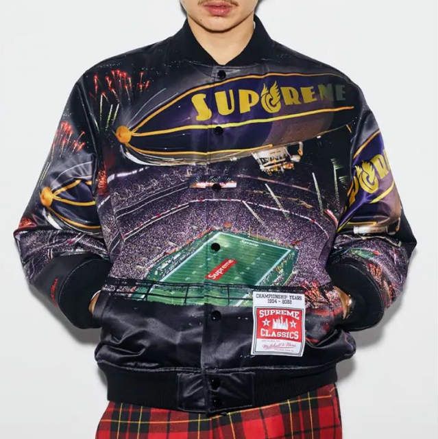 新品 SUPREME x Mitchell & Ness シュプリーム ミッチェルアンドネス  