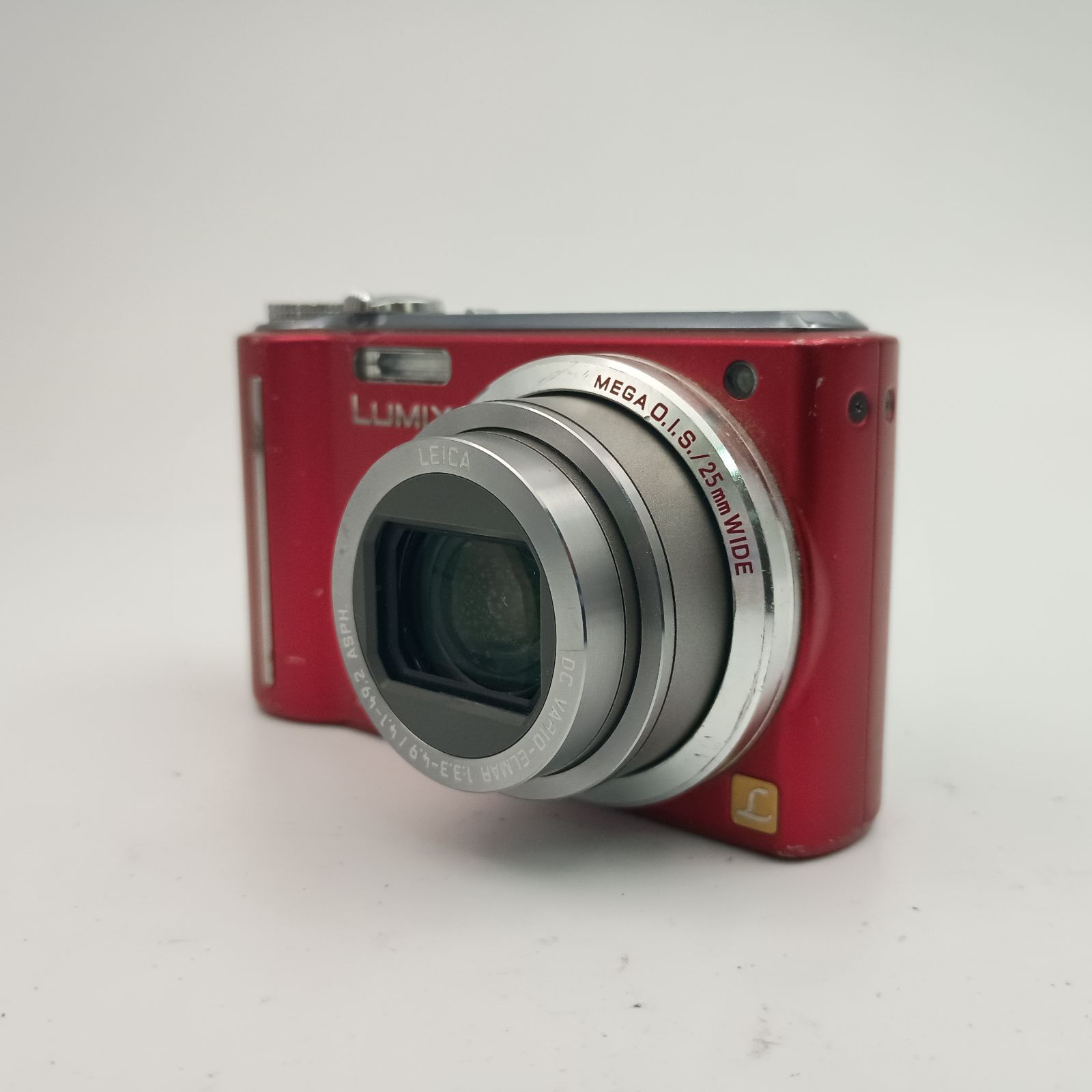 Panasonic LUMIX DMC-TZ7 コンパクトデジタルカメラ Red 赤