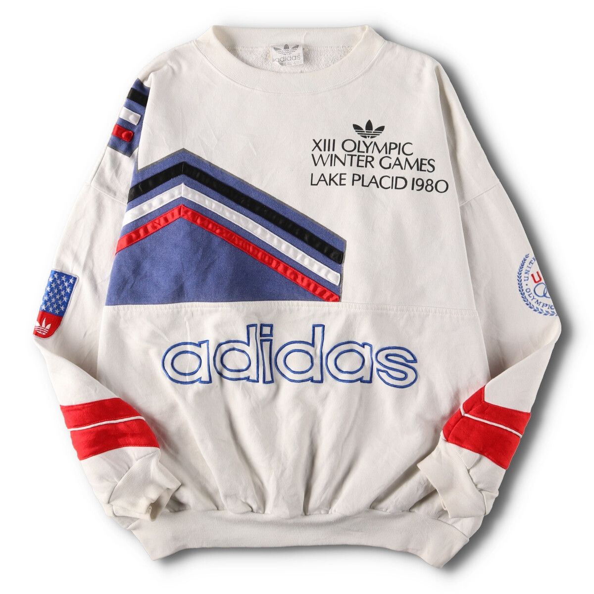 古着 80年代 アディダス adidas LAKE PLACID レークプラシッド冬季 