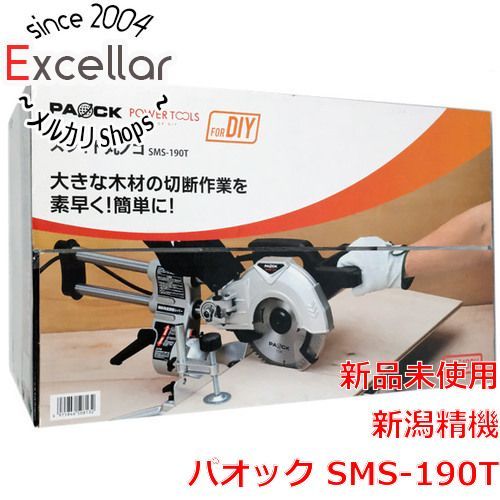 bn 4 訳あり 箱きず やぶれ 新潟精機 スライド丸ノコ パオック SMS-190T